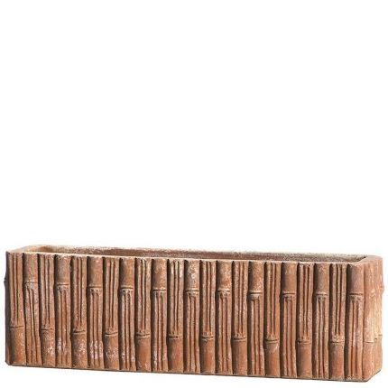Impruneta Terracotta, Cassetta bambu, Blumengefäß, Kassette