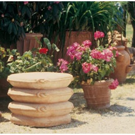 Impruneta Terracotta, Sedile a Cuscini, Hocker