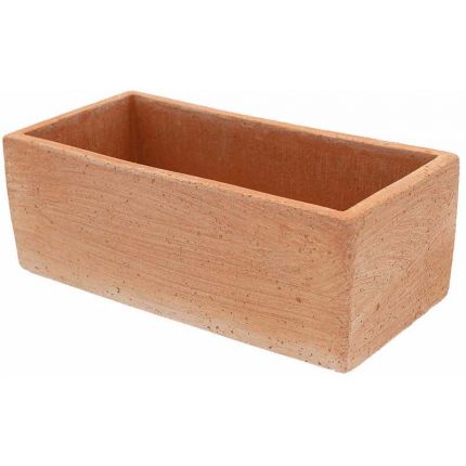 Galestro Terracotta, Cassetta Grasse A2 moderne Galestro, Blumenkasten, rechteckig, länglich, schlicht, flach, klein, Rechtecktopf, Terracottatopf