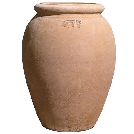 Impruneta Terracotta, Orcio Liscio, glatter Topf, Krug, Vase