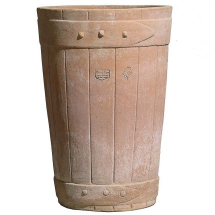 Impruneta Terracotta, Portaombrelli Bigoncia, Schirmständer, Vase