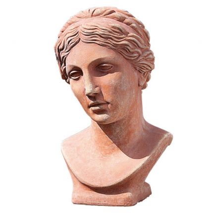 Impruneta Terracotta, Torsetto di Venere, Torso Frau, Venus, Skulptur, Figur, Gartendekoration