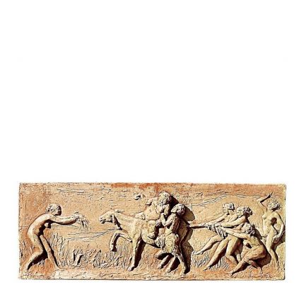 Impruneta Terracotta, Pannello Baccanti, Design von Dontallo Gabrielli, Wandpaneel, Wandbild