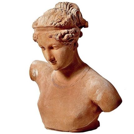 Impruneta Terracotta, Busto di Ebe Antonio Canova, Frauen-Büste, Gartendekoration