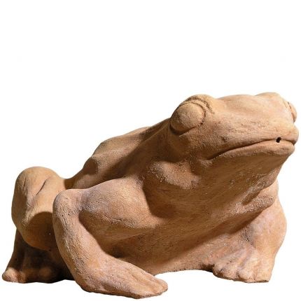 Impruneta Terracotta, Rana, Frosch, Tierfigur, Gartendekoration