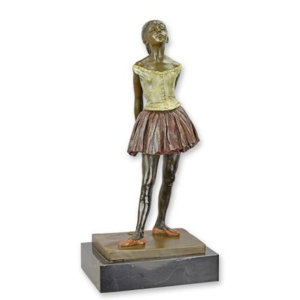 Bronzefigur jugendliche Tänzerin, A BRONZE SCULPTURE OF A LITTLE DANCER AGED FOURTEEN