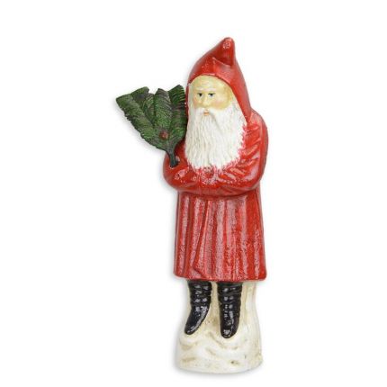 Gussseisenfigur Weihnachstmann, A CAST IRON FIGURINE OF SANTA CLAUS