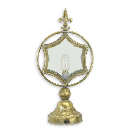 Elektrische Zinnlaterne in Sternenform, AN ELECTRICAL STAR SHAPED TIN LANTERN