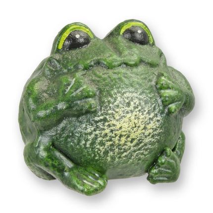 Gusseisentierfigur Frosch, klein, Höhe 8 cm