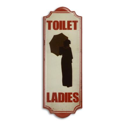 Geprägtes Wandschild, AN EMBOSSED PLATE