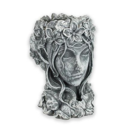 Pflanzgefäß in Kopfform, Spezialkeramik, AN MGO FACE PLANTER