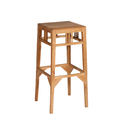 Teak, Betawi Barhocker, Gartenstuhl, Holzstuhl, Stuhl