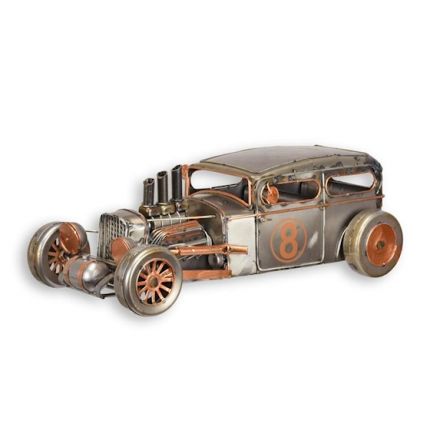 Blechmodell Hot Rod - Länge 30,8 cm - Autominiatur