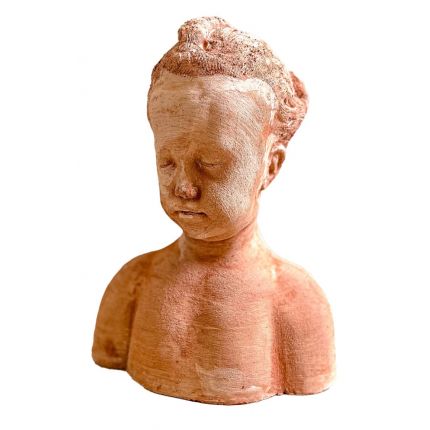 Galestro Terracotta, Principessa Arti, Mädchenbüste, Büste, Mädchen, Dekorationsfigur