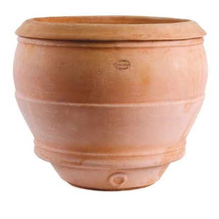 Impruneta Terracotta, Conca Pistoia, Ölkrug, Pflanztopf, Topf, Blumenkübel