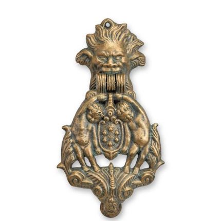 Gusseisen-Türklopfer - Höhe 34,3 cm