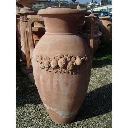 Impruneta Terracotta, Anfora con melograni