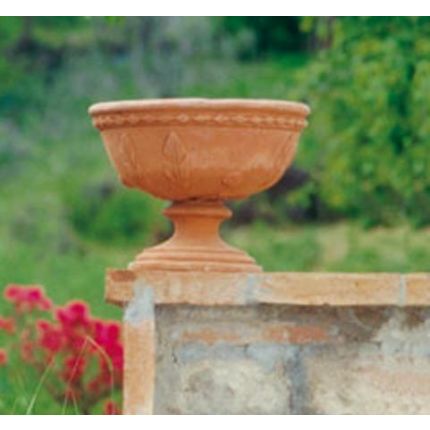 Impruneta Terracotta, Coppa Impero con piede, Pokal