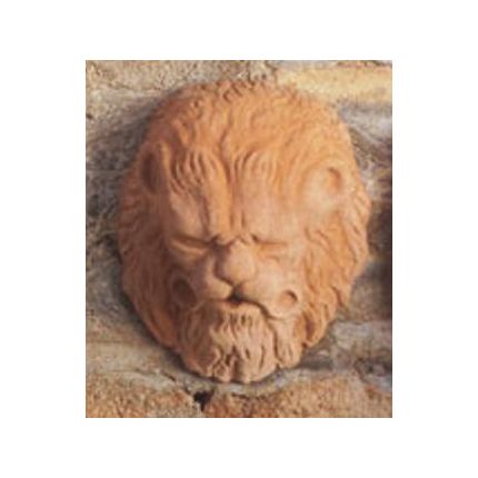 Impruneta Terracotta, Maschera leone III, Wandbilder, Reliefs 