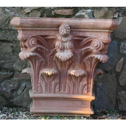 Impruneta Terracotta, Capitello a muro, Podest, Sockel