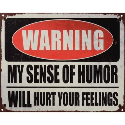 Blechschild, A TIN PLATE