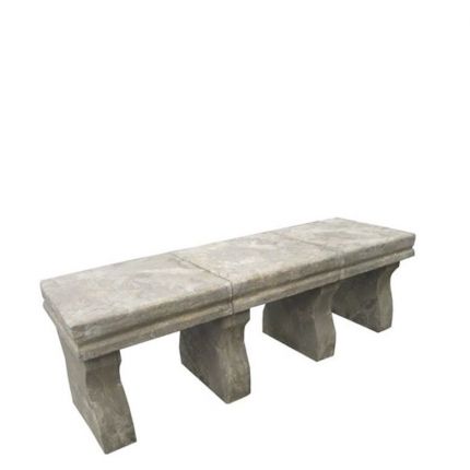 Natursteinbank, Gartenbank, Bank