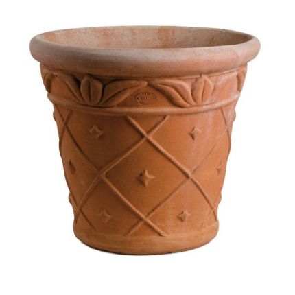 Impruneta Terracotta, Vaso Ananas, Topf, Blumentopf, Pflanztopf, Vase, 