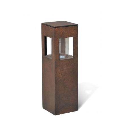 Gartenlampe - H. 80/110 cm - EasyLite - Farbe Rusty Iron - Fiberglas - 2 Größen