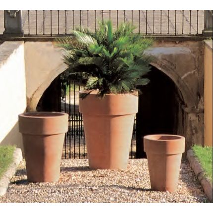 Impruneta Terracotta, Vasi Fiamminghi Tondi, runder Pflanztopf