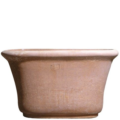 Impruneta Terracotta, Tinozza orlo tondo, Pflanzgef&auml;&szlig;