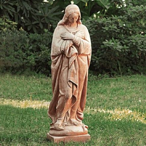 Impruneta Terracotta, Madonna in Statua, Madonnen-Statue, Dekoration