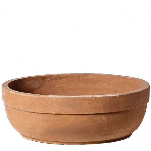 Impruneta Terracotta, Ciotola Ovale, Pflanzschale, oval, schlicht, grau, Schale, Terracottaschale, Tonschale, Tontopf, Topf