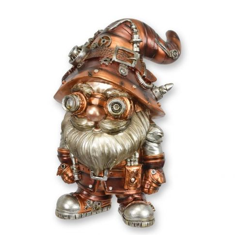 Steampunktfigur Wichtel - Höhe 20 cm - Polyresin