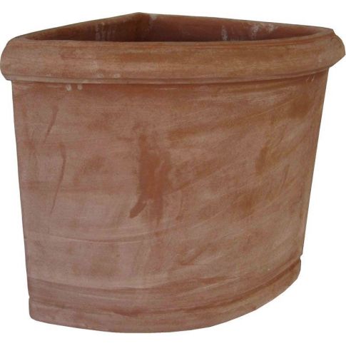 Galestro Terracotta, Angolare, Ecktopf, Pflanzgef&auml;&szlig;, Blumentopf