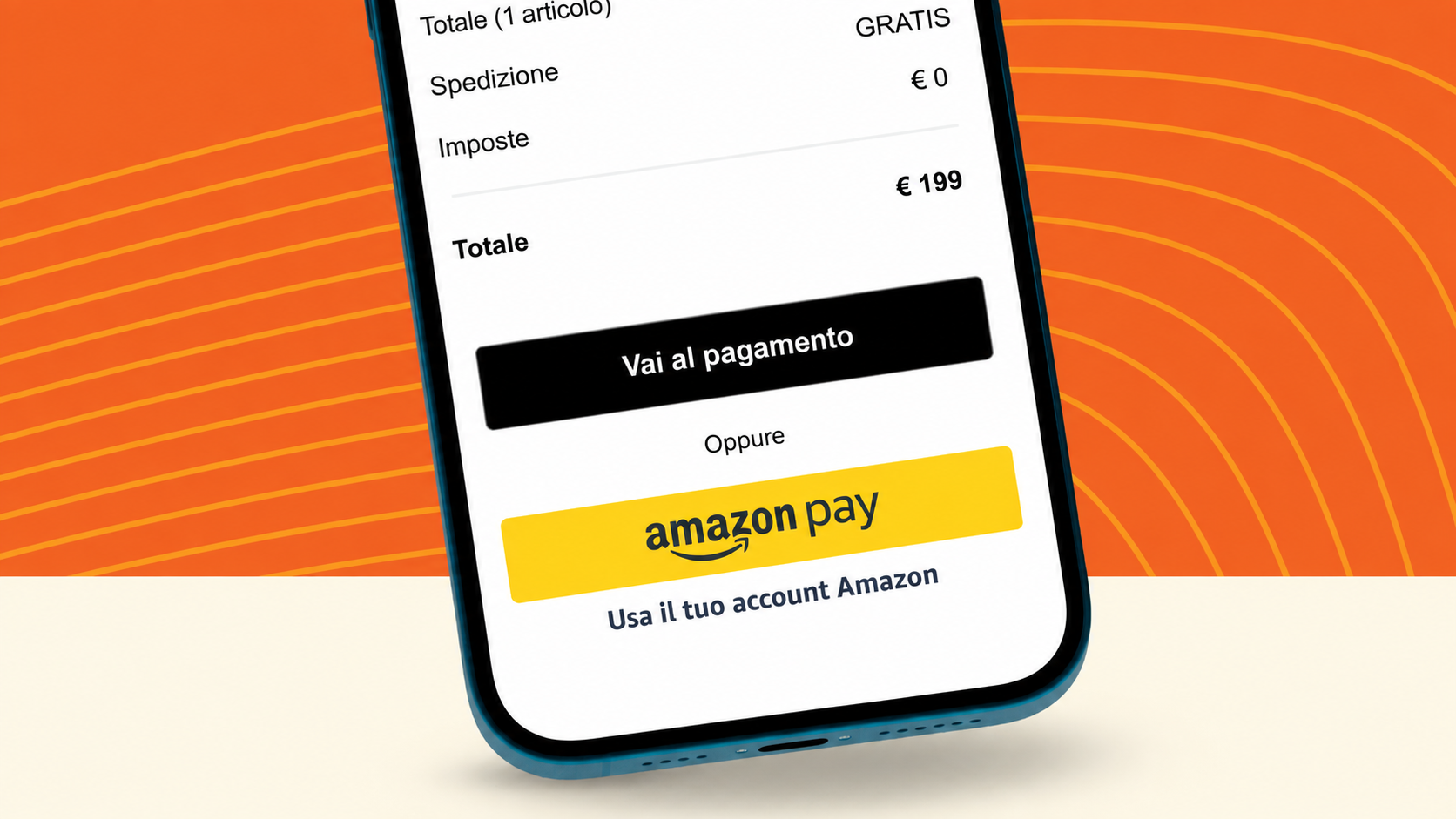 Pagamento sicuro con Amazon Pay Pagamento sicuro con Amazon Pay