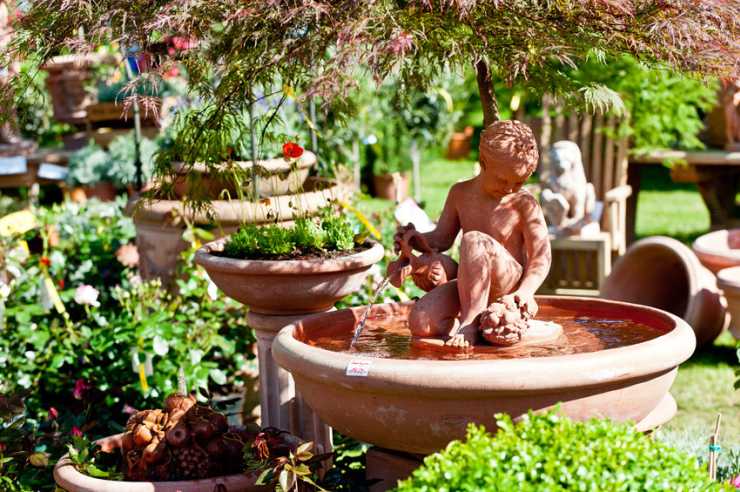 Impruneta Terracotta Brunnen